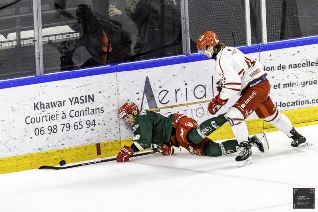 Photo hockey match Cergy-Pontoise - Briançon  le 19/11/2024