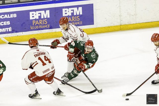 Photo hockey match Cergy-Pontoise - Briançon  le 19/11/2024