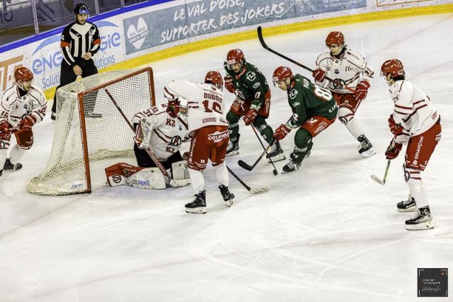 Photo hockey match Cergy-Pontoise - Briançon  le 19/11/2024
