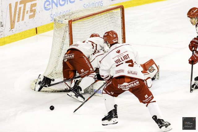 Photo hockey match Cergy-Pontoise - Briançon  le 19/11/2024