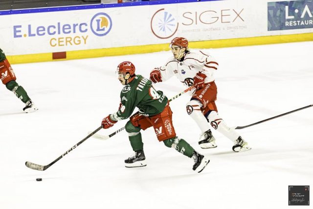 Photo hockey match Cergy-Pontoise - Briançon  le 19/11/2024