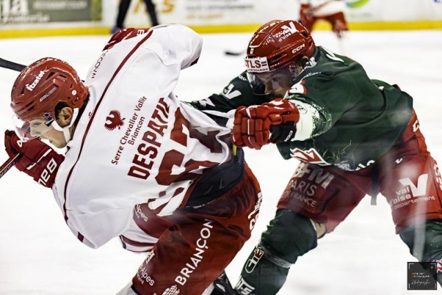 Photo hockey match Cergy-Pontoise - Briançon  le 19/11/2024