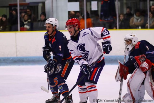 Photo hockey match Clermont-Ferrand - Lyon le 23/11/2024