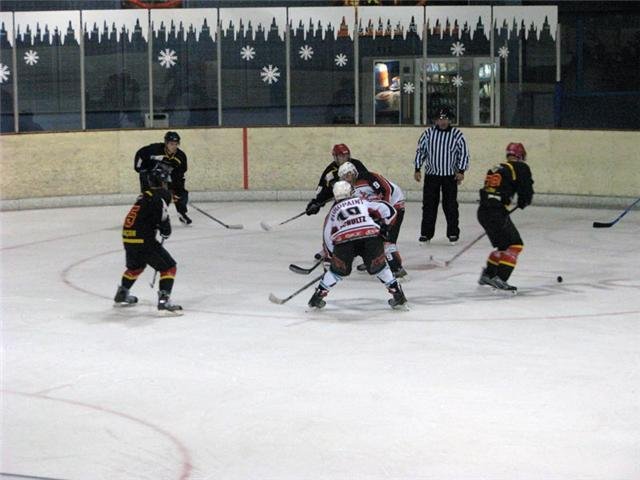 Photo hockey match Besançon - Colmar le 31/10/2009