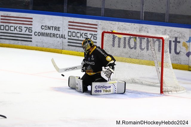 Photo hockey match Rouen - Marseille le 24/11/2024