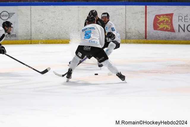 Photo hockey match Rouen - Marseille le 24/11/2024
