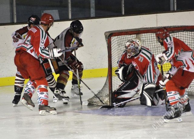 Photo hockey match Courbevoie  - Bordeaux le 31/10/2009