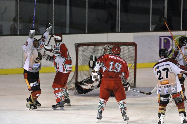 Photo hockey match Courbevoie  - Bordeaux le 31/10/2009
