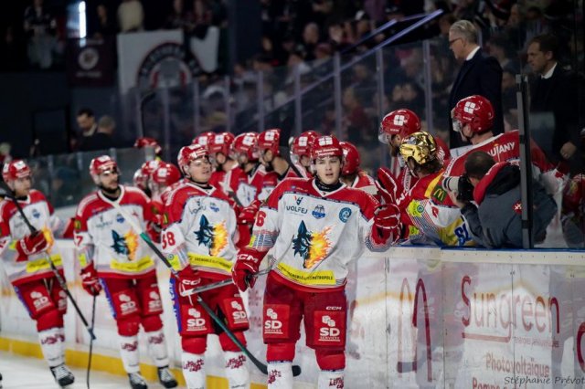 Photo hockey match Bordeaux - Grenoble  le 24/11/2024