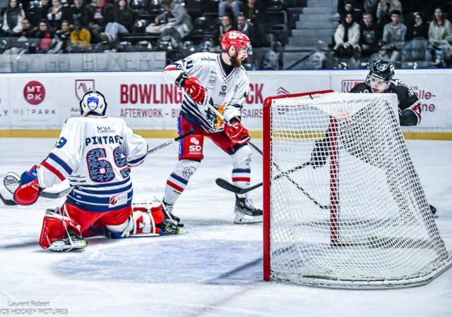 Photo hockey match Bordeaux - Grenoble  le 26/11/2024