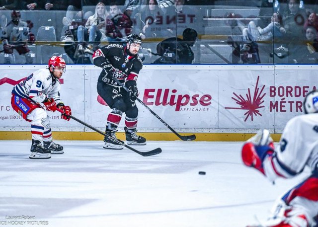 Photo hockey match Bordeaux - Grenoble  le 26/11/2024