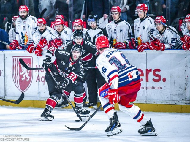 Photo hockey match Bordeaux - Grenoble  le 26/11/2024