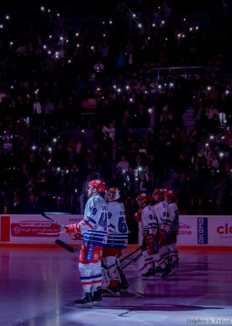 Photo hockey match Bordeaux - Grenoble  le 26/11/2024