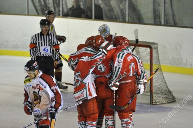 Photo hockey match Courbevoie  - Bordeaux le 31/10/2009