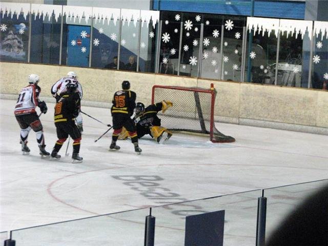 Photo hockey match Besançon - Colmar le 31/10/2009