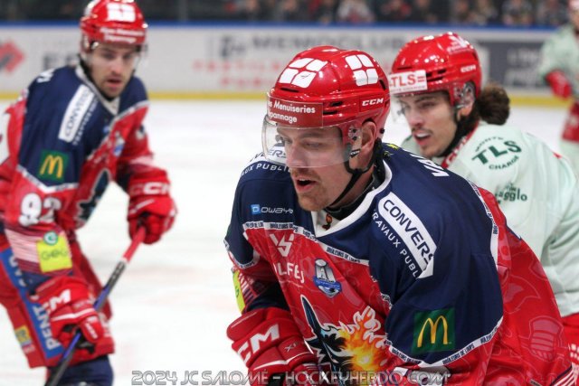 Photo hockey match Grenoble  - Cergy-Pontoise le 29/11/2024