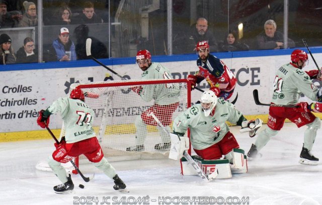 Photo hockey match Grenoble  - Cergy-Pontoise le 29/11/2024