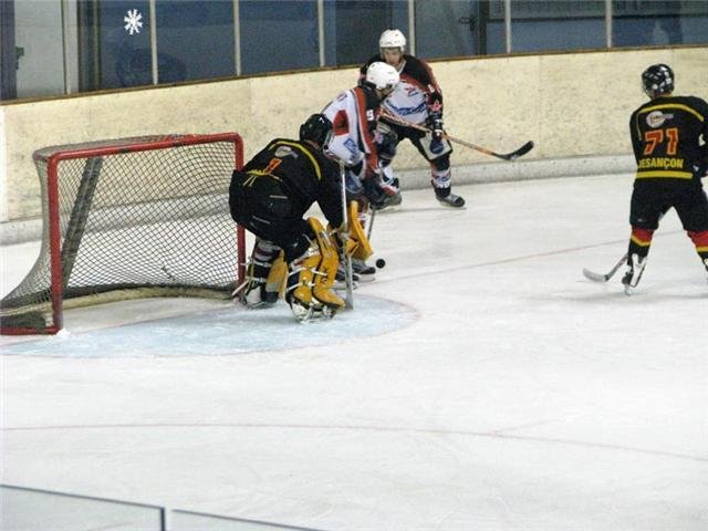Photo hockey match Besançon - Colmar le 31/10/2009
