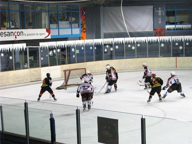 Photo hockey match Besançon - Colmar le 31/10/2009