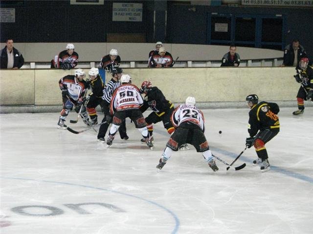 Photo hockey match Besançon - Colmar le 31/10/2009