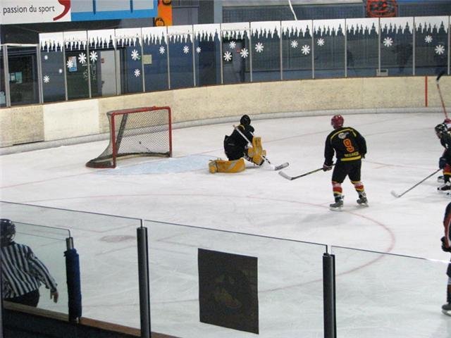 Photo hockey match Besançon - Colmar le 31/10/2009