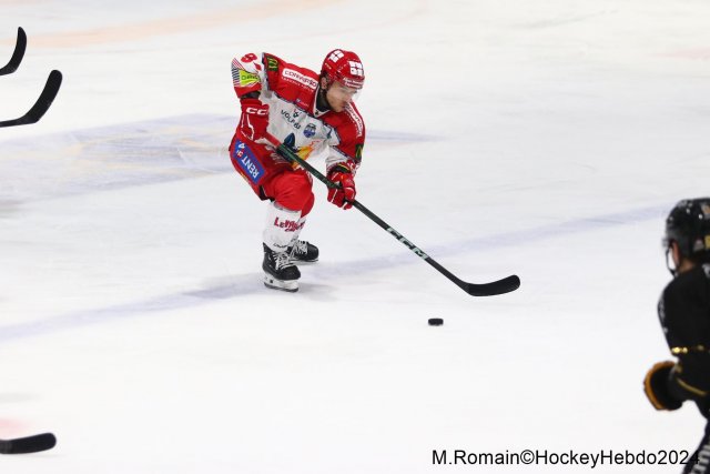 Photo hockey match Rouen - Grenoble  le 03/12/2024