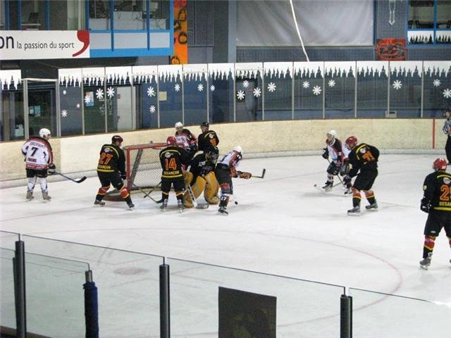 Photo hockey match Besançon - Colmar le 31/10/2009