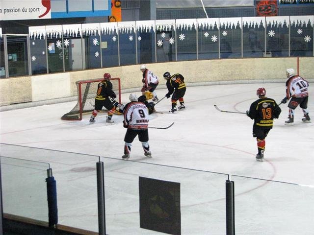 Photo hockey match Besançon - Colmar le 31/10/2009