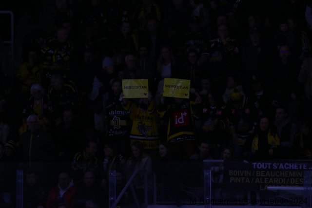 Photo hockey match Rouen - Grenoble  le 03/12/2024