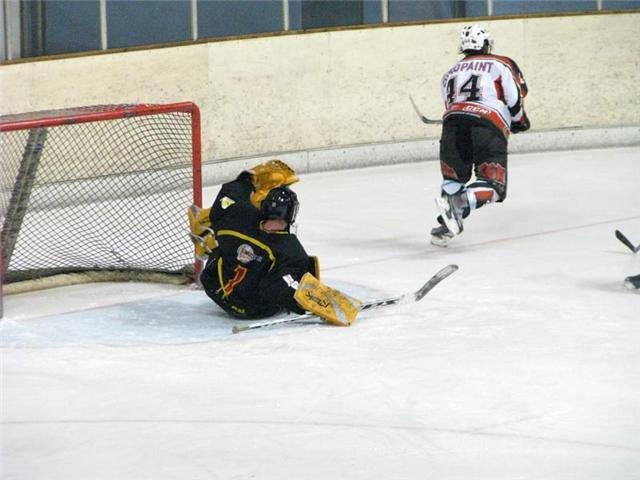 Photo hockey match Besançon - Colmar le 31/10/2009