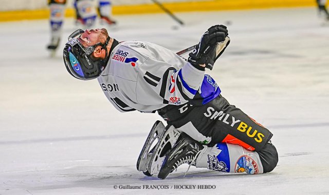 Photo hockey match Nantes - Courchevel-Méribel-Pralognan le 04/12/2024