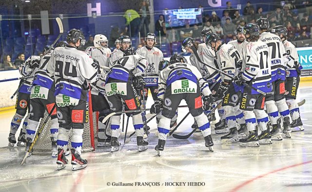 Photo hockey match Nantes - Courchevel-Méribel-Pralognan le 04/12/2024
