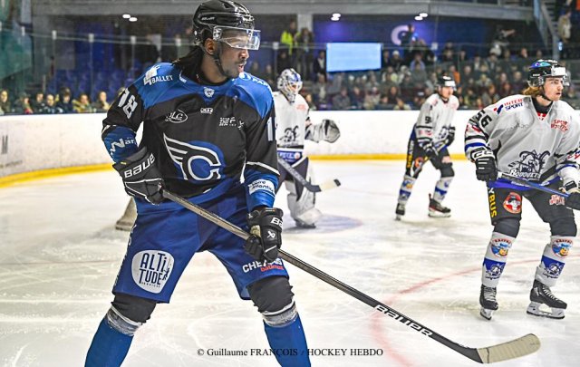 Photo hockey match Nantes - Courchevel-Méribel-Pralognan le 04/12/2024