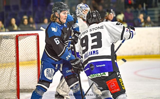Photo hockey match Nantes - Courchevel-Méribel-Pralognan le 04/12/2024
