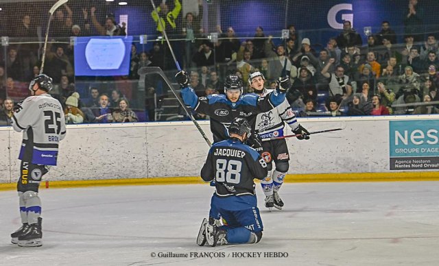 Photo hockey match Nantes - Courchevel-Méribel-Pralognan le 04/12/2024