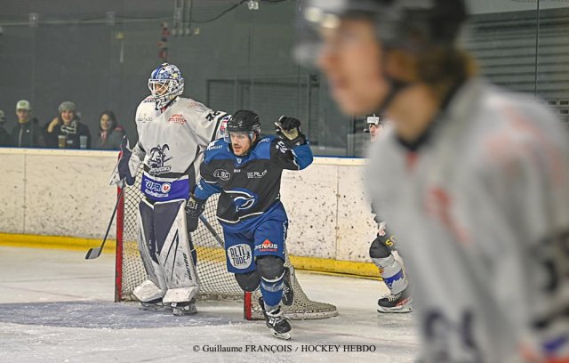 Photo hockey match Nantes - Courchevel-Méribel-Pralognan le 04/12/2024