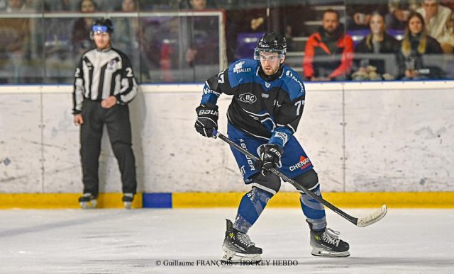 Photo hockey match Nantes - Courchevel-Méribel-Pralognan le 04/12/2024