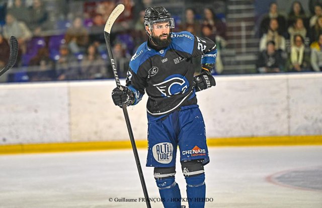 Photo hockey match Nantes - Courchevel-Méribel-Pralognan le 04/12/2024