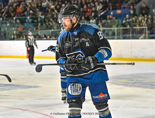 Photo hockey match Nantes - Courchevel-Méribel-Pralognan le 04/12/2024