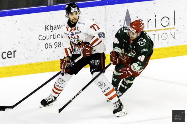 Photo hockey match Cergy-Pontoise - Nice le 06/12/2024