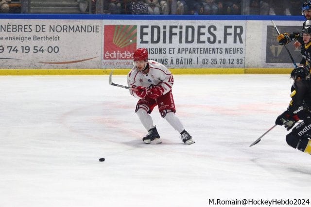Photo hockey match Rouen - Briançon  le 06/12/2024