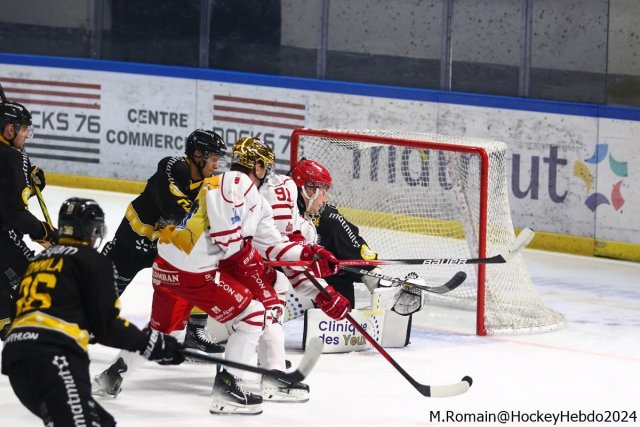 Photo hockey match Rouen - Briançon  le 06/12/2024