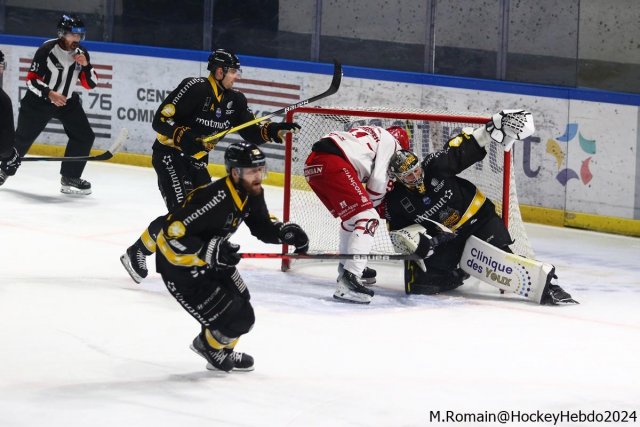 Photo hockey match Rouen - Briançon  le 06/12/2024