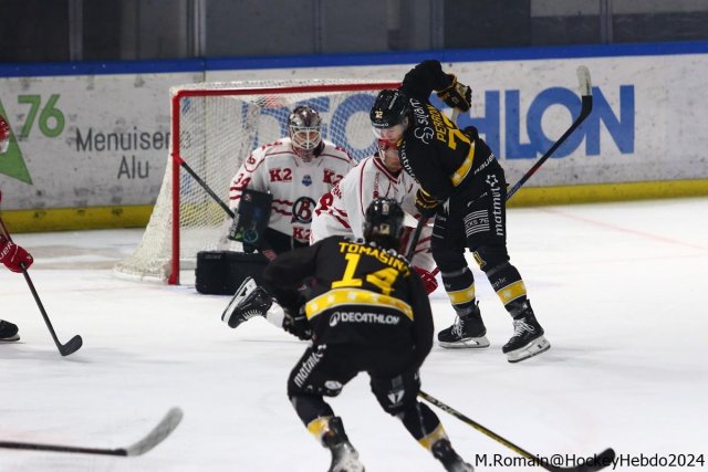 Photo hockey match Rouen - Briançon  le 06/12/2024