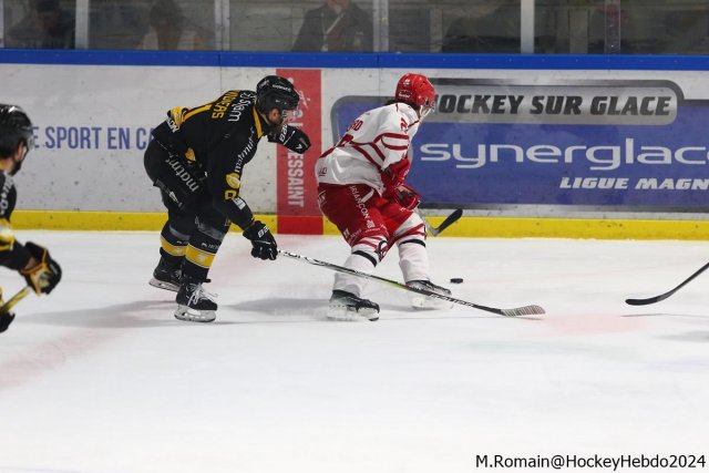 Photo hockey match Rouen - Briançon  le 06/12/2024