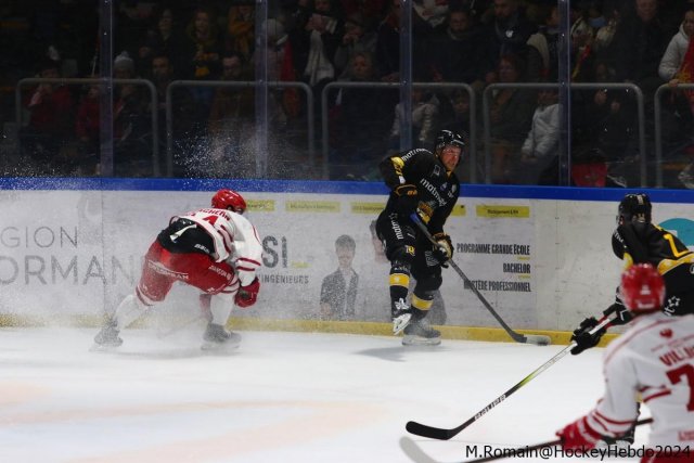Photo hockey match Rouen - Briançon  le 06/12/2024