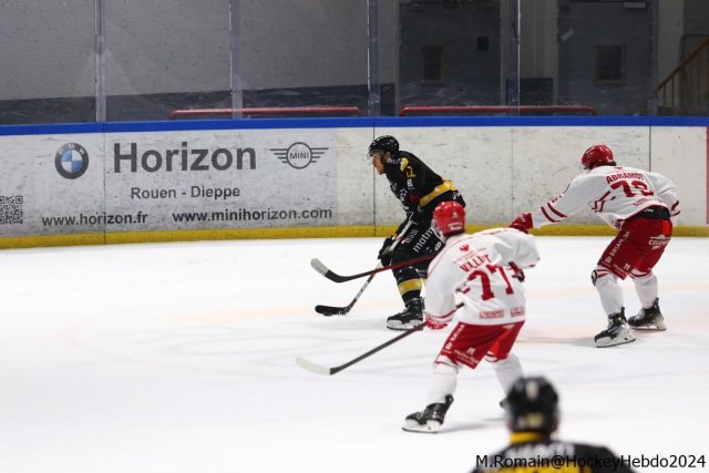 Photo hockey match Rouen - Briançon  le 06/12/2024