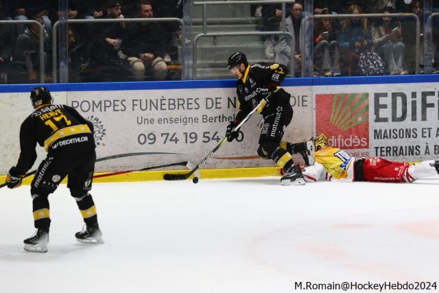 Photo hockey match Rouen - Briançon  le 06/12/2024