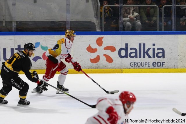 Photo hockey match Rouen - Briançon  le 06/12/2024