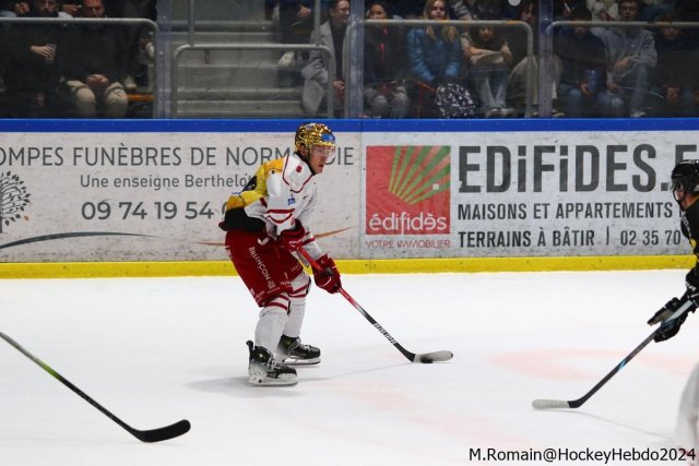 Photo hockey match Rouen - Briançon  le 06/12/2024